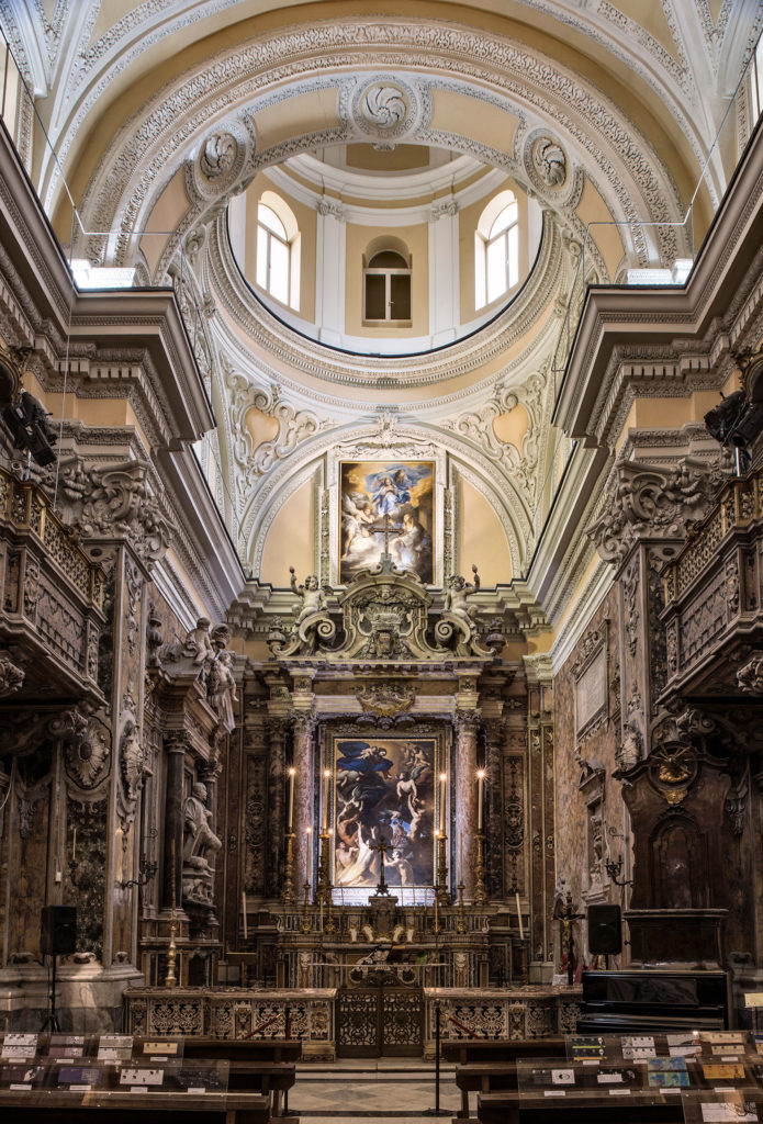 Santa Maria Delle Anime Del Purgatorio Ad Arco Italics Art And Landscape
